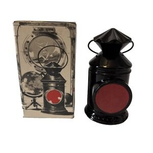 Vtg Avon Captains Lantern 1864 Bottle‎ Decanter Oland After Shave Full W/Box